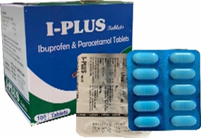 Ibuprofen & Paracetamol Tablets (I-PLUS)